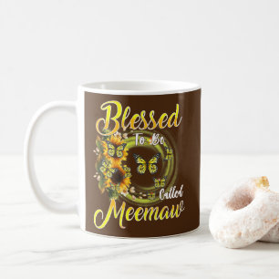 Mug Papillon Béni D'Être Appelé Fleur De Tournesol Mem