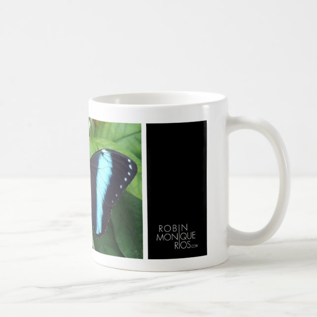 Mug Papillon bleu (Droite)