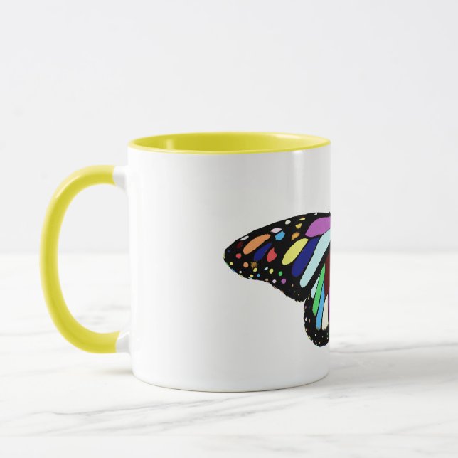 Mug Papillon coloré RP (Gauche)