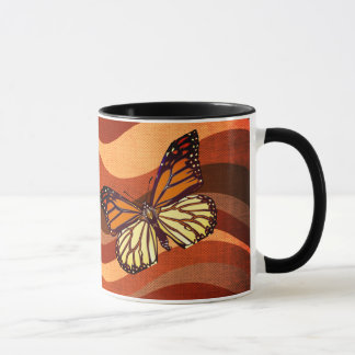 Mug Papillon couleur automne