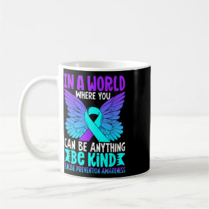Mug Papillon de bienveillance Ruban sarcelle violet Pr