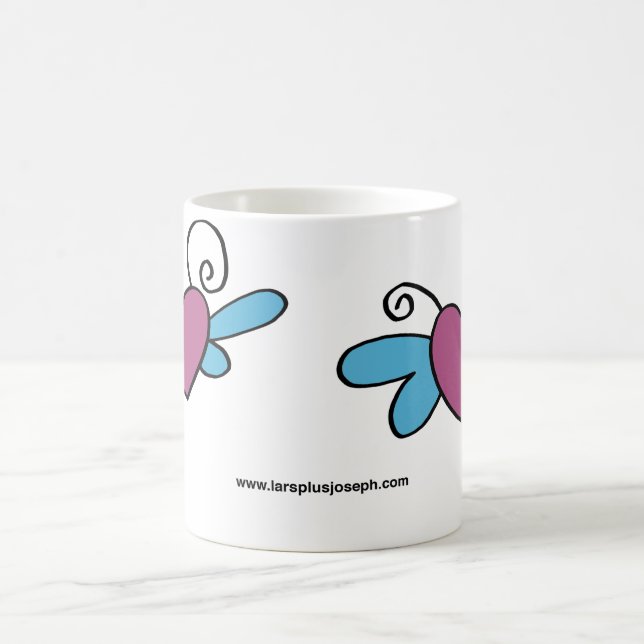 Mug Papillon de coeur (Centre)