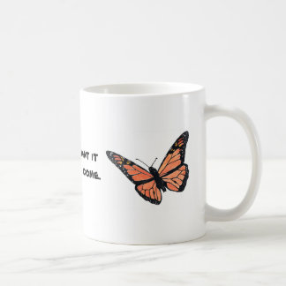 Mug Papillon de monarque avec le Milkweed