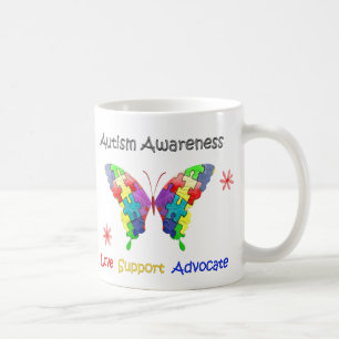 Mug Papillon de sensibilisation sur l'autisme