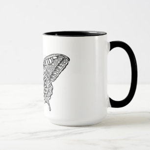 Mug Papillon de style