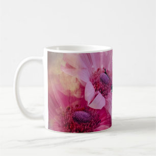 Mug Papillon Dreamy aux fleurs roses
