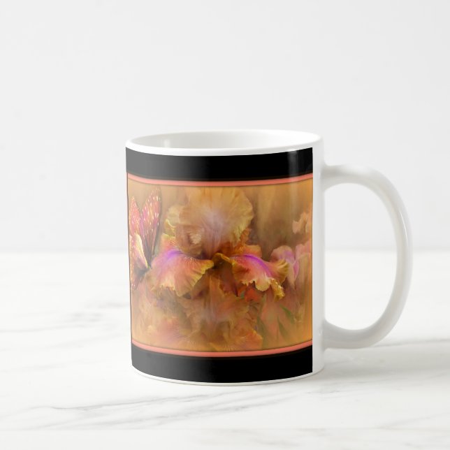 Mug Papillon et iris (Droite)