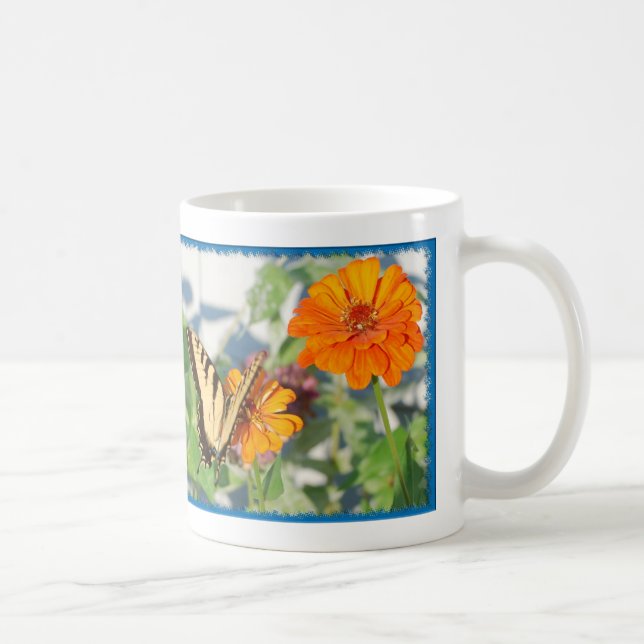 Mug papillon jaune (Droite)