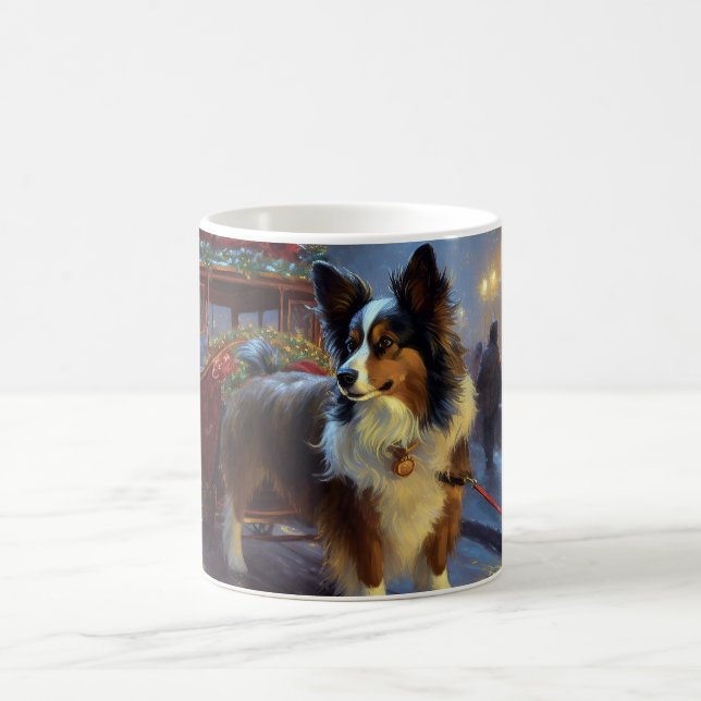 Mug Papillon période festive de Noël (Centre)