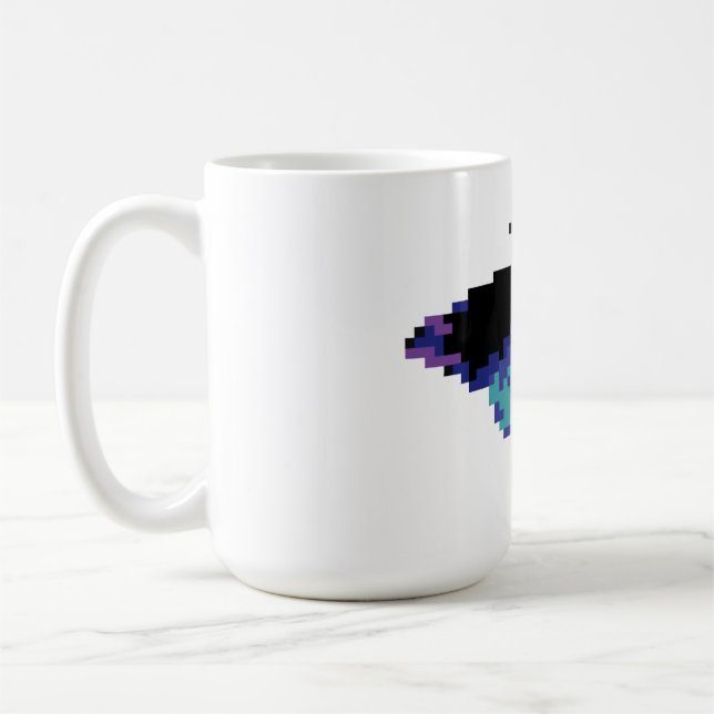 Mug Papillon Pixel (Gauche)