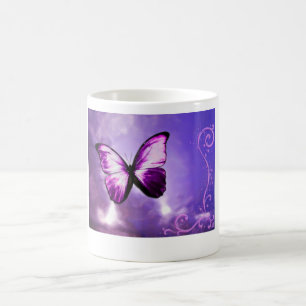 Mug Papillon pourpre