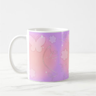 Mug Papillon rose 🩷