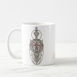 Mug Papillon stylisé