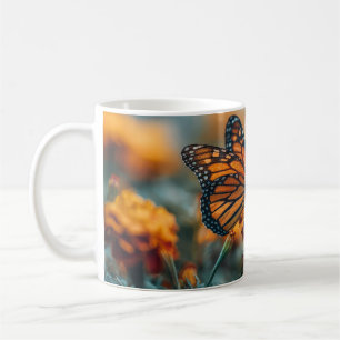 Mug Papillon sur un souci