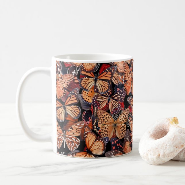 Mug Papillons (Avec donut)