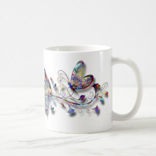 Mug Papillons colorés