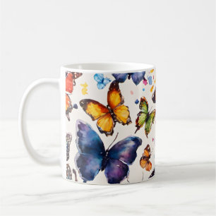 Mug Papillons d'aquarelle