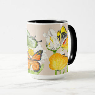 Mug Papillons sur une grosse boue combo