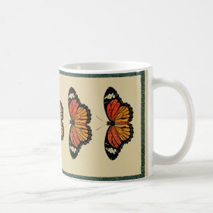 Mug Papillons vintages Printemps Belle nature Mignonne