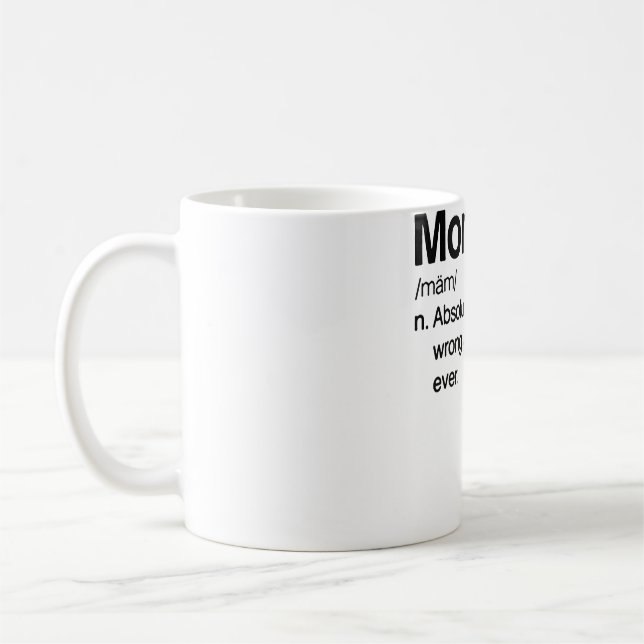 Mug Papou Définition Fête des pères Cadeau (Gauche)