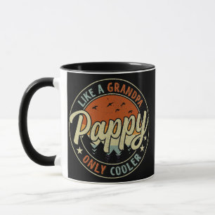 Mug Pappy Comme Un Grand-Père Seulement Glacière Vinta
