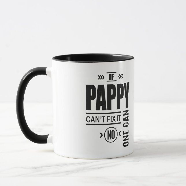 Mug Pappy ne peut pas le réparer (Gauche)