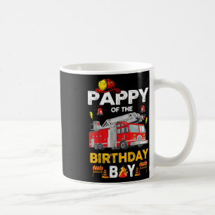 Mug Pappy Of Anniversaire Garçon Pompier Camion Pompie