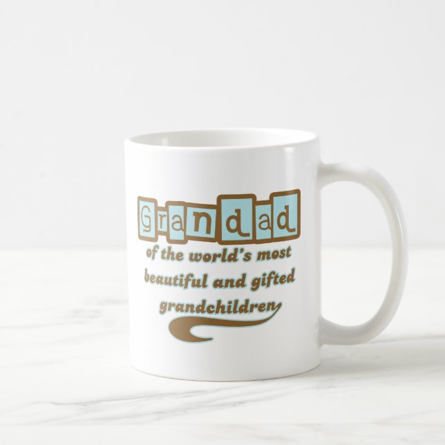 Mug Papy des petits-enfants doués (Droite)