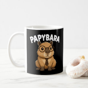 Mug Papybara Funny Capybara Papa