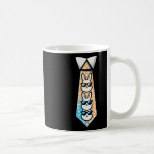 Mug Pâques Bunny Cravate Graphisme Amusant Pour Garçon