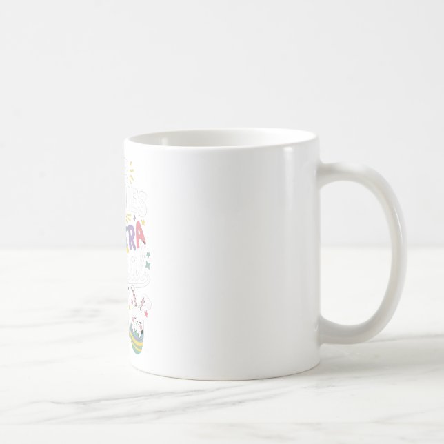 Mug Pâques Nourriture mignonne Bébé Lapin Nourriture (Droite)