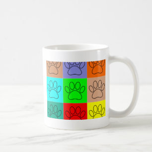 Mug Paquets De Chiots Mignons En Carré