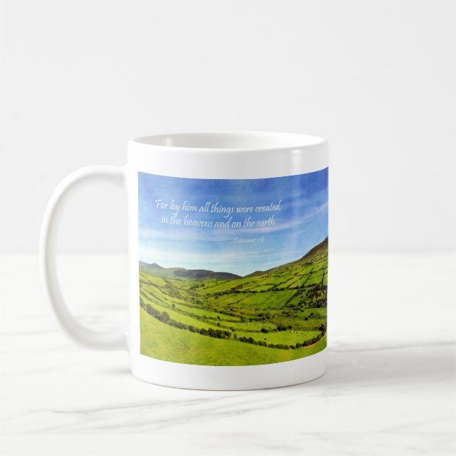 Mug Par Lui toutes les choses Cork Irlande Colossiens  (Gauche)