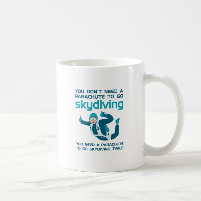 Mug Parachute Skydive (Droite)
