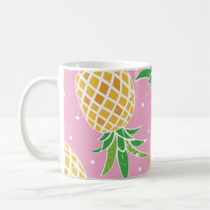 Mug Paradis de l'ananas : Motif tropical