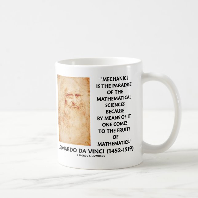 Mug Paradis de mécanique de citation des sciences (Droite)