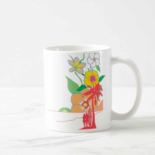 Mug paradis hawaïen (Droite)