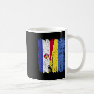 Mug Paraguay Ukraine Demi-drapeau Paraguayen Ukrainien