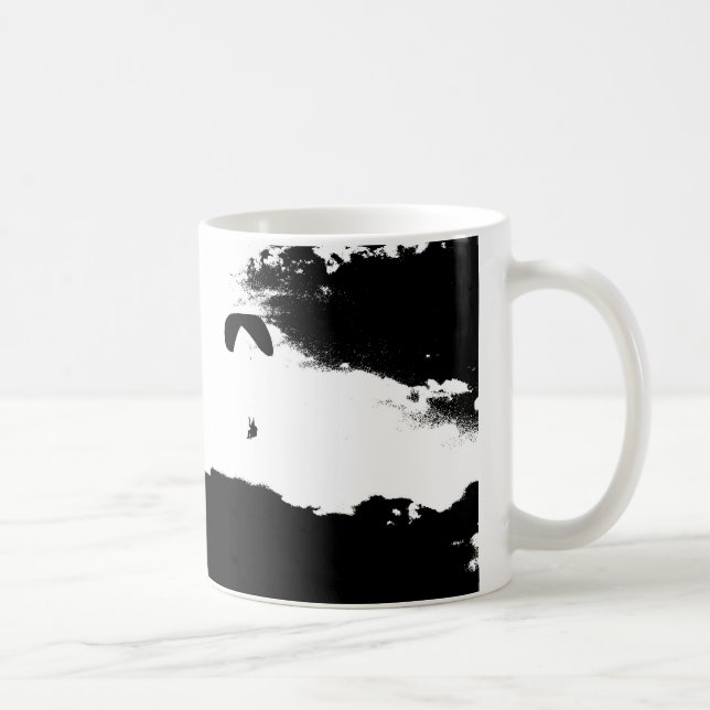Mug Parapentisme au-dessus des nuages (Droite)