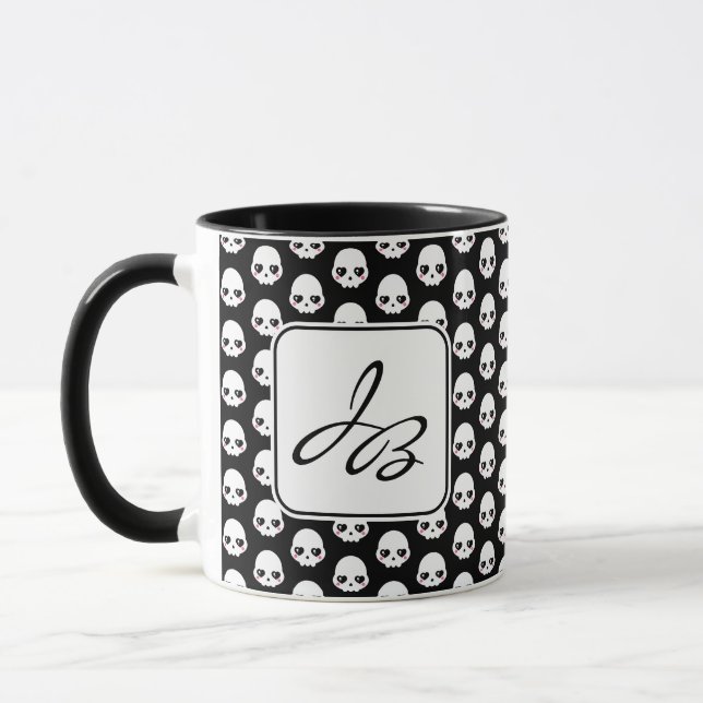 Mug Paraphes des crânes déplaisants (Gauche)