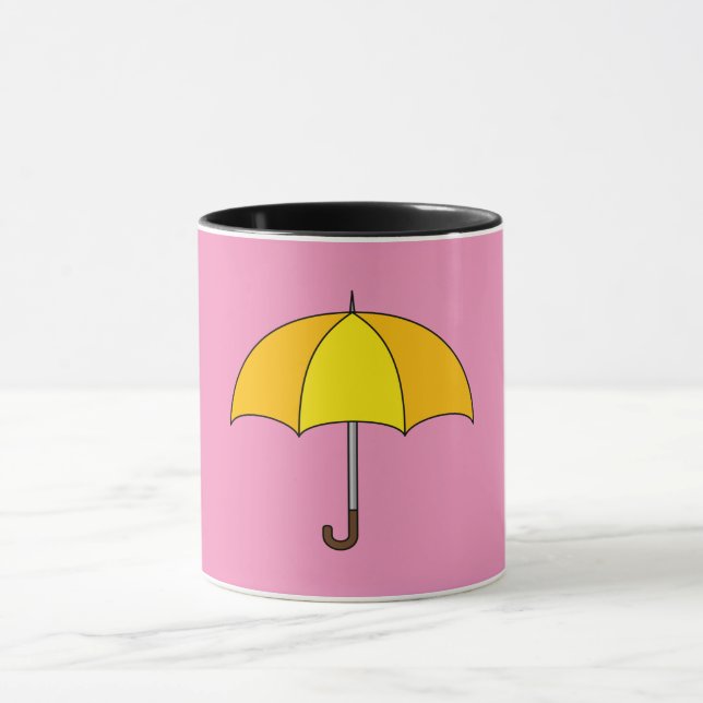 Mug Parapluie jaune (Centre)