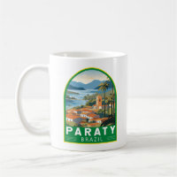Paraty Brésil Travel Art Vintage