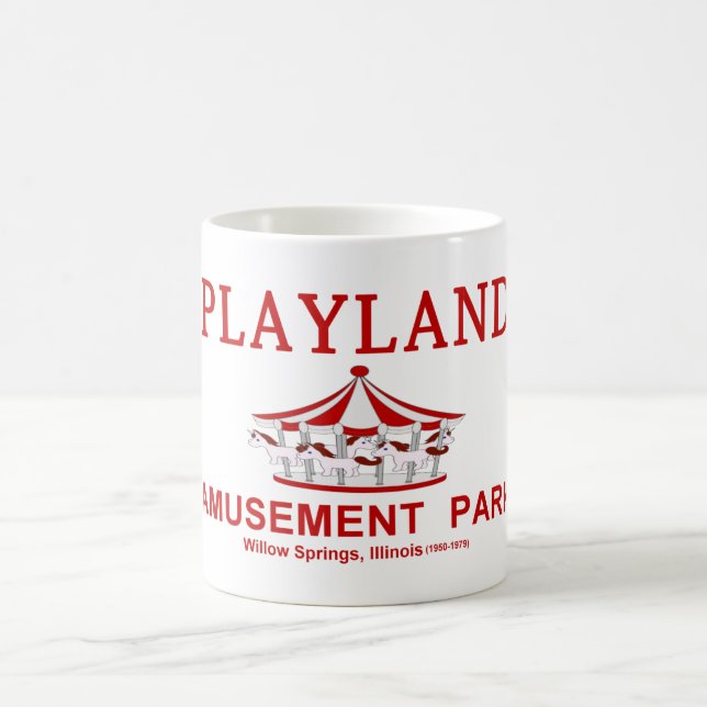 Mug Parc d'attractions Playland, Willow Springs, Illin (Centre)