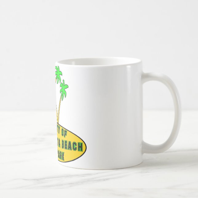 Mug Parc d'état de plage de Père Noël Rosita (Droite)