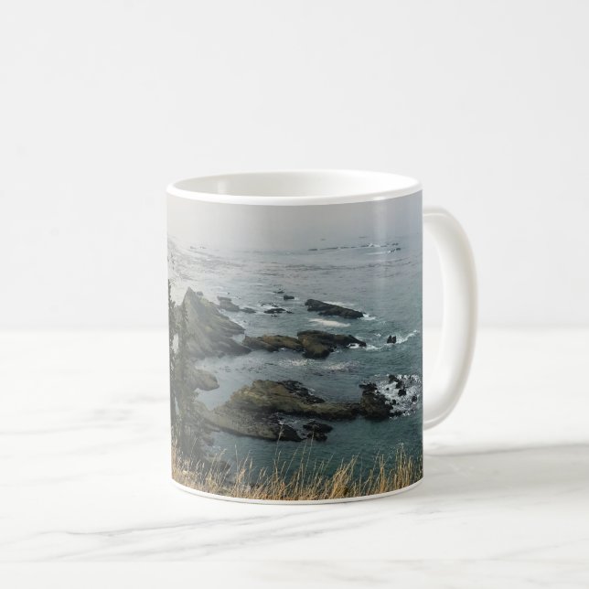 Mug Parc d'état du Cap Arago, Côte de l'Oregon (Devant droit)