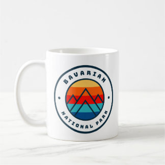 Mug Parc national bavarois Allemagne Montagne minimali