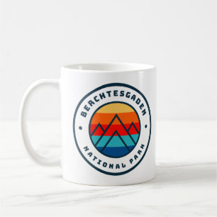 Mug Parc national Berchtesgaden Allemagne Minimaliste