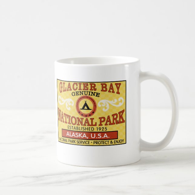 Mug Parc national de baie de glacier (Droite)