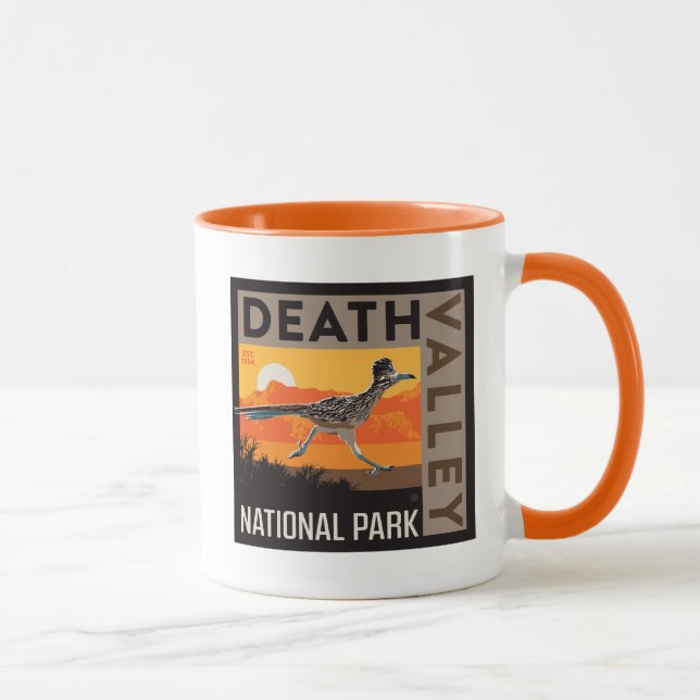 Mug Parc national de Death Valley | Roadrunner (Droite)