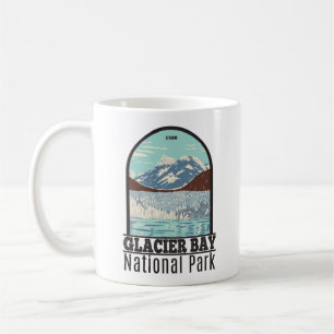 Mug Parc national de Glacier Bay Alaska Vintage